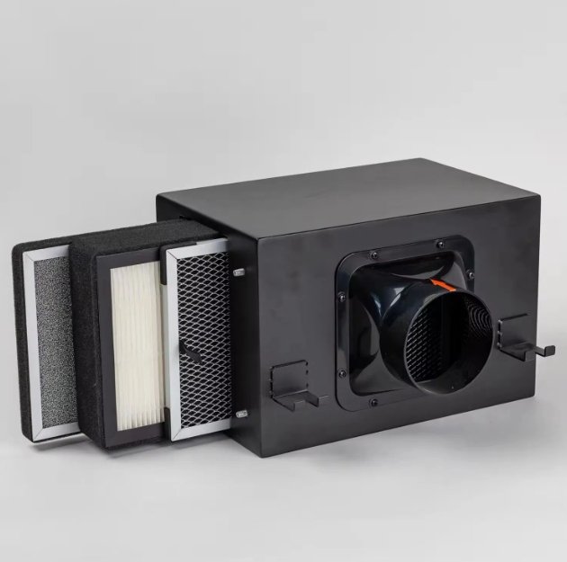 PM2.5 HEPA & Carbon Inline Filter Box for Fresh Air Systems