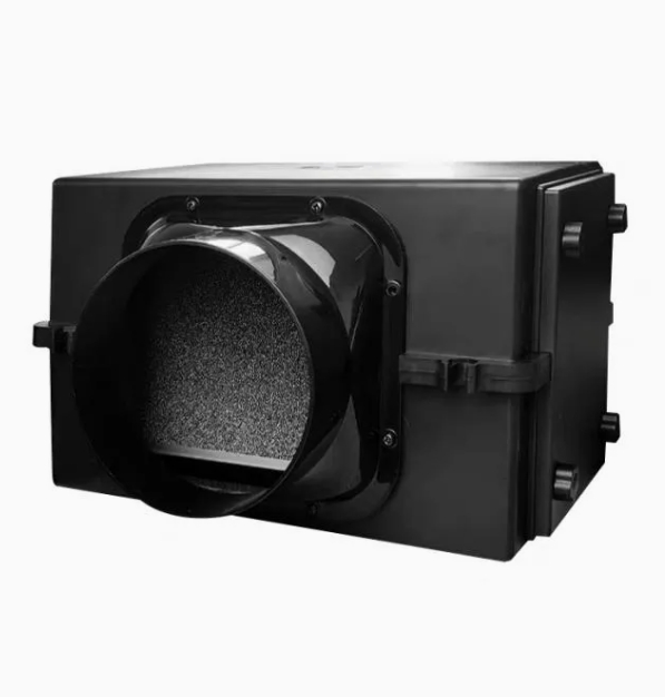 High Efficiency Inline HVAC Filter Box for Whole House Systems